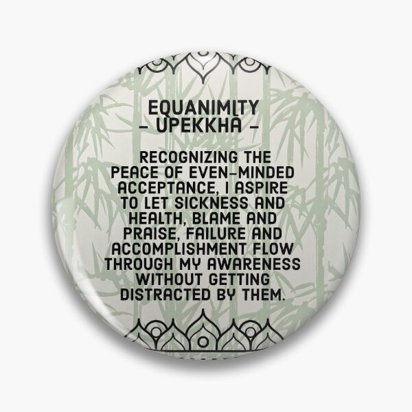 Item preview, Equanimity - The Radiant Mind Paramis designed and sold by InevitableAum.