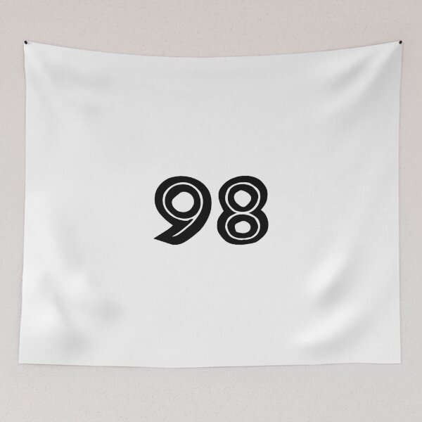 Item preview, 98, ninety-eight, black, tribal, african designed and sold by Numbers-Art.