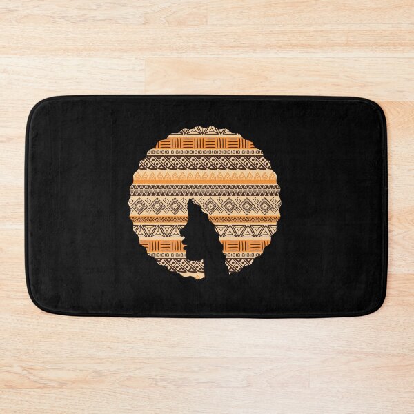 Item preview, Afro Hair Woman with African Pattern, Black History  designed and sold by Logiamerch.
