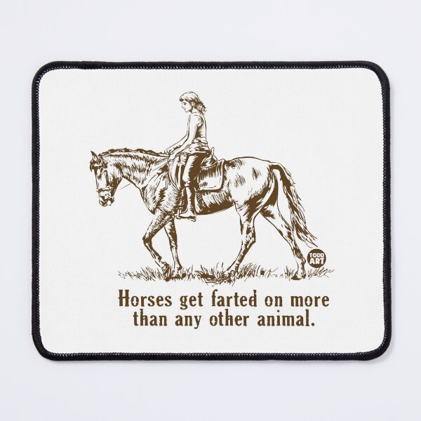 Item preview, HORSES GET FARTED ON designed and sold by TODD GOLDMAN.