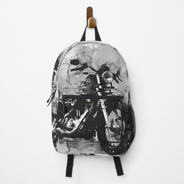 Item preview, Charcoal sketch of a motorcycle chopper designed and sold by dcrc.