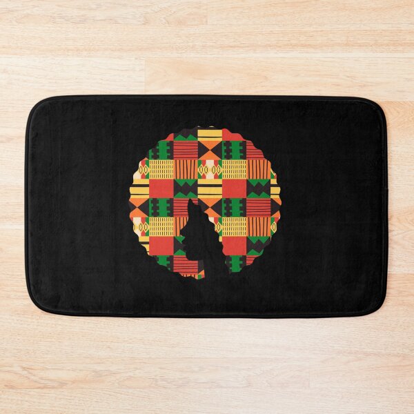 Item preview, Afro Hair Woman with African Pattern, Black History  designed and sold by Logiamerch.