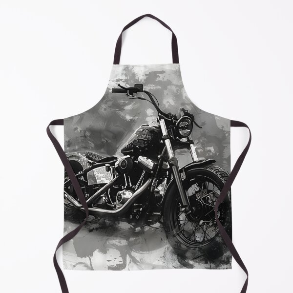 Item preview, charcoal sketch of a motorcycle chopper designed and sold by dcrc.