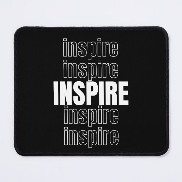 Item preview, Inspire (repeating words) designed and sold by ByDesign61.