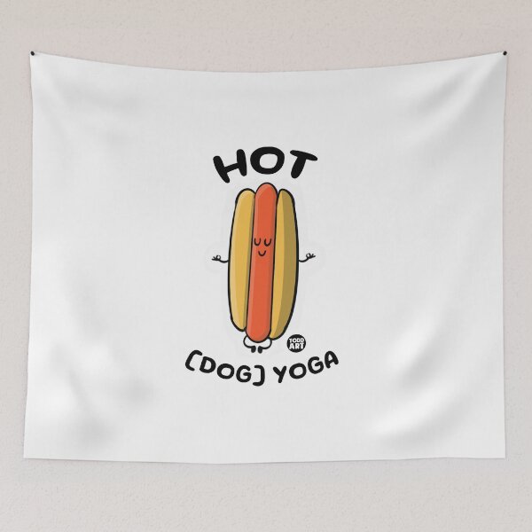 Item preview, HOT DOG YOGA designed and sold by TODD GOLDMAN.