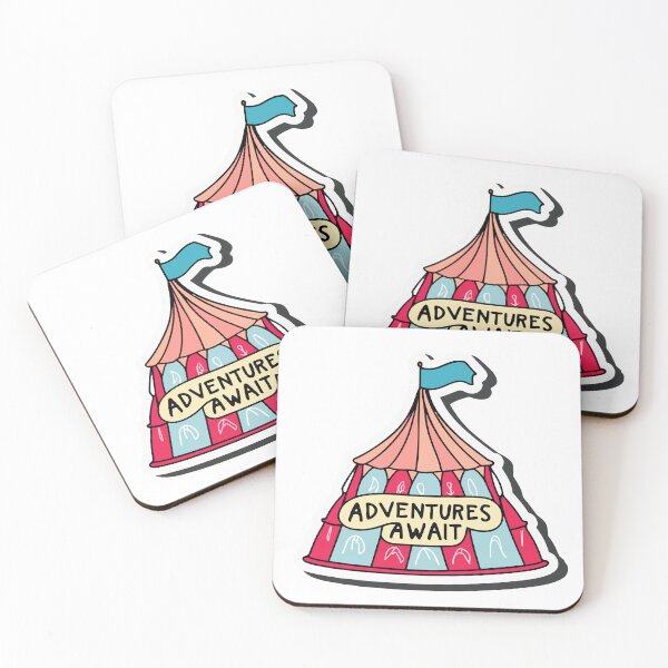 Item preview, Adventures Await Circus Tent designed and sold by NiftyWrx.