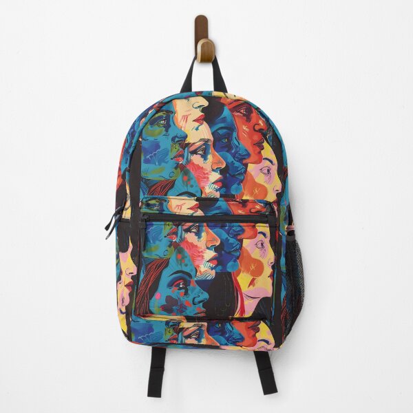 Item preview, Fauvist Femme Abstract Cubist Elegance- International Women's Day Radiant Rebels designed and sold by OlfactoART Studio.