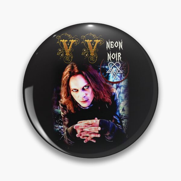 Item preview, Ville Valo Neon Noir designed and sold by MusicVibesTee.