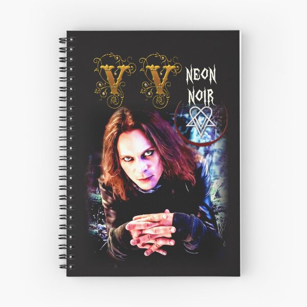 Item preview, Ville Valo Neon Noir designed and sold by MusicVibesTee.