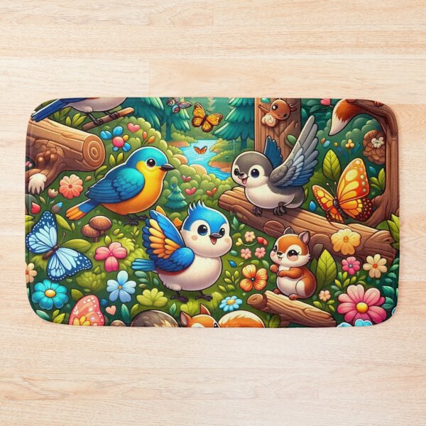 Item preview, Cute Creatures of the Forest Inspired Design designed and sold by GPrint001.