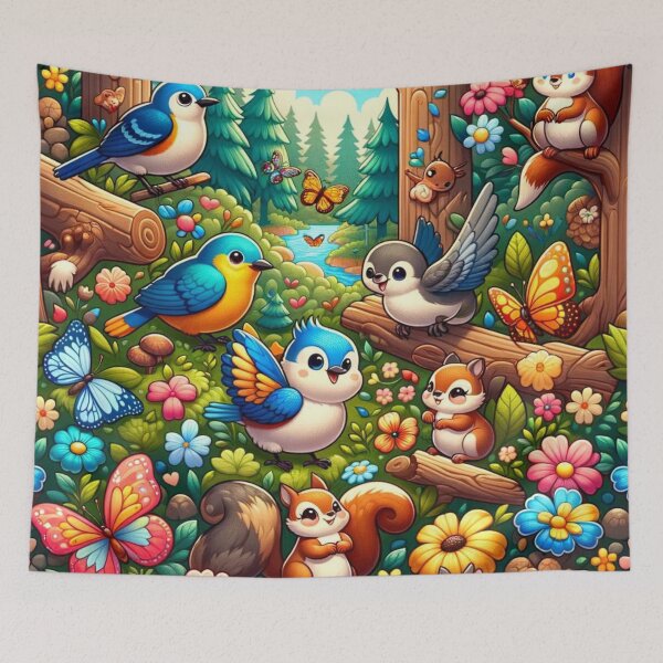 Item preview, Cute Creatures of the Forest Inspired Design designed and sold by GPrint001.