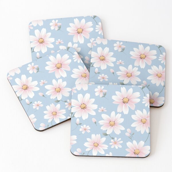 Item preview, Pink White Flower Pattern Spring Aesthetic Marguerite Blasingame Jan Berenstain designed and sold by SMARTKIT  DESIGNAGENCY.