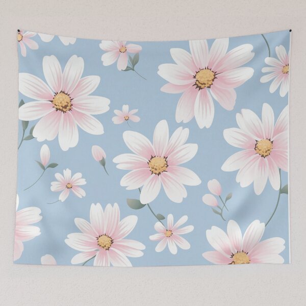 Item preview, Pink White Flower Pattern Spring Aesthetic Marguerite Blasingame Jan Berenstain designed and sold by SMARTKIT  DESIGNAGENCY.