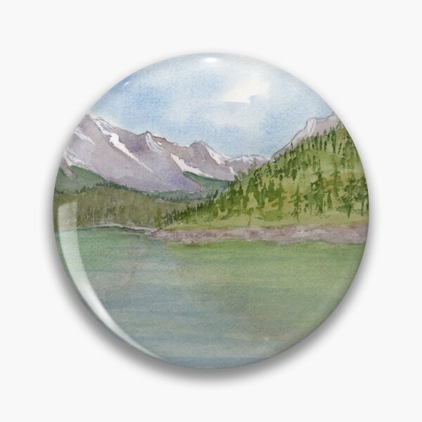 Item preview, Redfish Lake, Idaho designed and sold by Diane Hall Watercolors.