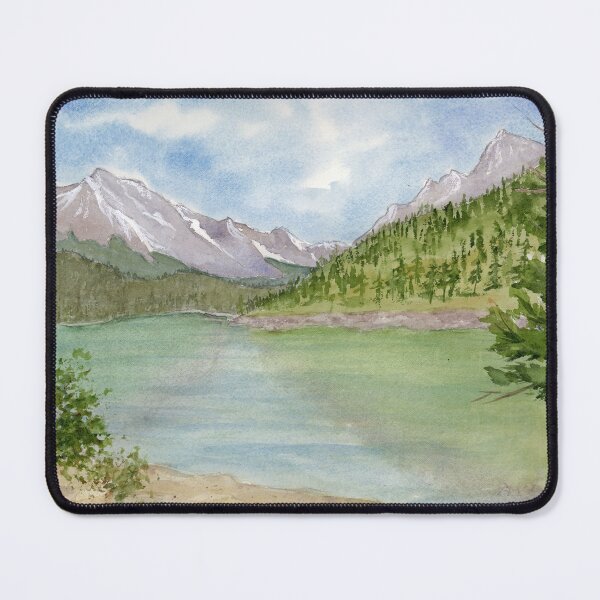 Item preview, Redfish Lake, Idaho designed and sold by Diane Hall Watercolors.