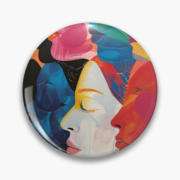Item preview, Día Internacional de la Mujer Flores audaces del empoderamiento - Día de la Mujer Expresionismo abstracto designed and sold by OlfactoART Studio.