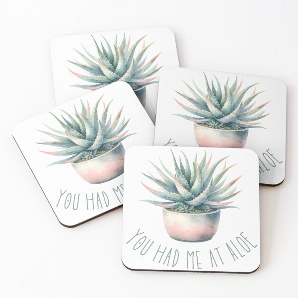 Item preview, You Had Me At Aloe designed and sold by Batshirt.