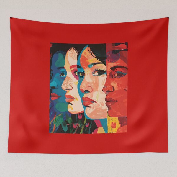 Item preview, International Women's Day Ethereal Forms- Avant-Garde Tribute to Feminine Power designed and sold by OlfactoART Studio.