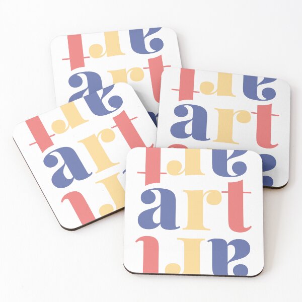 Item preview, World Art Day, Colourful Text Gift for Art Lovers designed and sold by JeSuisAgnes.