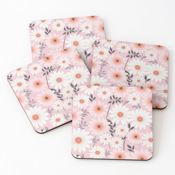 Item preview, Pink White Flower Pattern Spring Aesthetic Marguerite Blasingame Jan Berenstain designed and sold by SMARTKIT  DESIGNAGENCY.