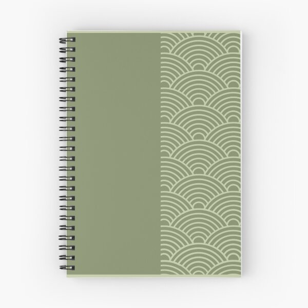 Item preview, Modern Japanese Fishtail (Green) designed and sold by Toffee Bee.