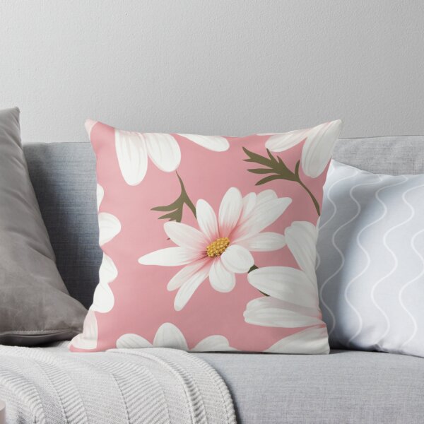 Item preview, Pink White Flower Pattern Spring Aesthetic Marguerite Blasingame Jan Berenstain designed and sold by SMARTKIT  DESIGNAGENCY.
