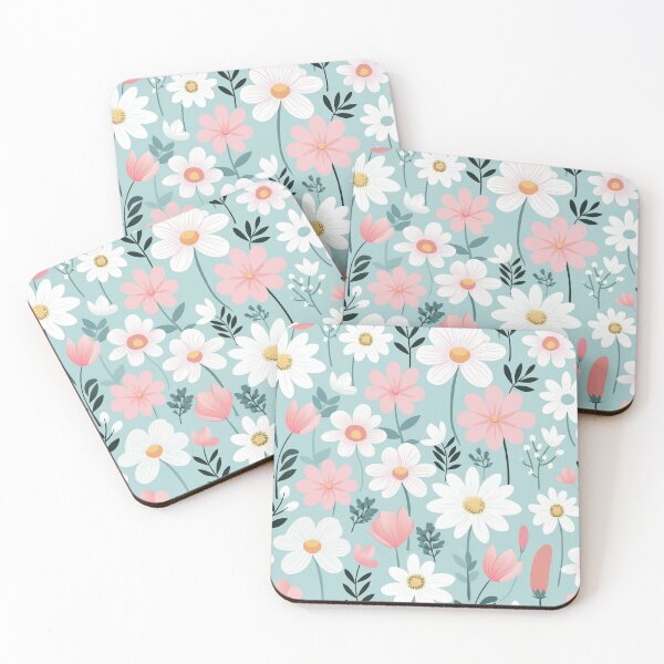 Item preview, Pink White Flower Pattern Spring Aesthetic Marguerite Blasingame Jan Berenstain designed and sold by SMARTKIT  DESIGNAGENCY.
