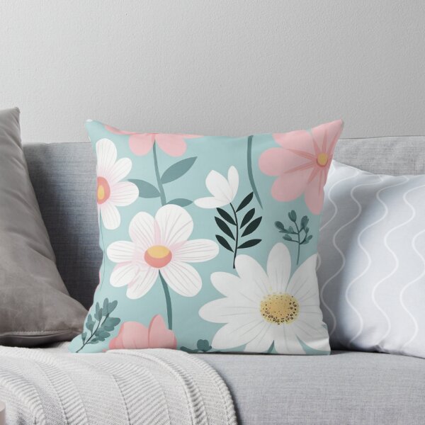 Item preview, Pink White Flower Pattern Spring Aesthetic Marguerite Blasingame Jan Berenstain designed and sold by SMARTKIT  DESIGNAGENCY.