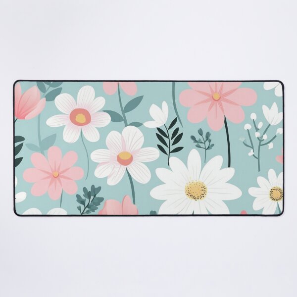 Item preview, Pink White Flower Pattern Spring Aesthetic Marguerite Blasingame Jan Berenstain designed and sold by SMARTKIT  DESIGNAGENCY.
