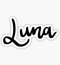 Luna Sticker