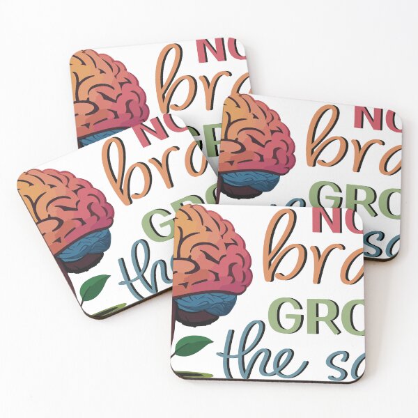 Item preview, No Brain Grows the Same designed and sold by Kay Saunders.