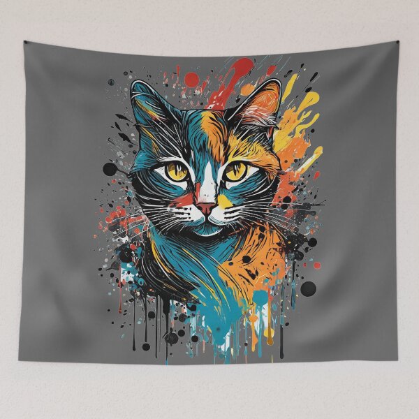 Item preview, Furry Feline Friend designed and sold by drawbey.