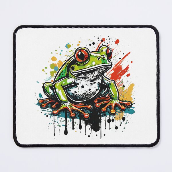 Item preview, Cute Frog painting designed and sold by drawbey.