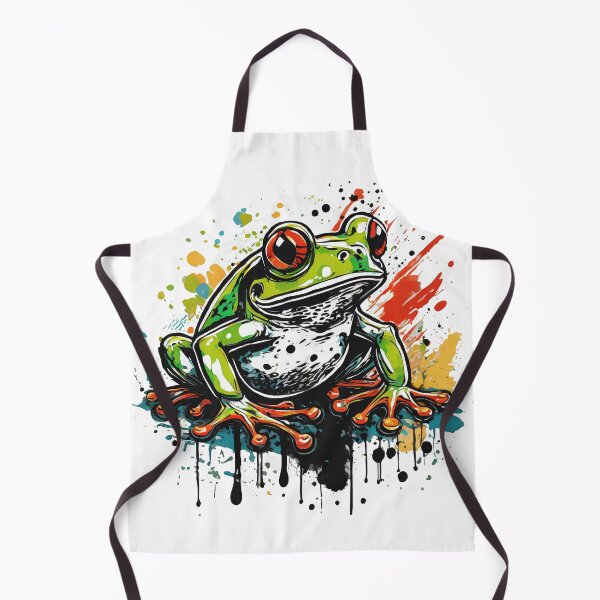 Item preview, Cute Frog painting designed and sold by drawbey.