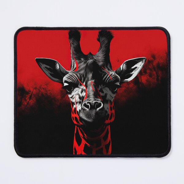 Item preview, Giraffe | Red minimalism designed and sold by ComicsFactory.
