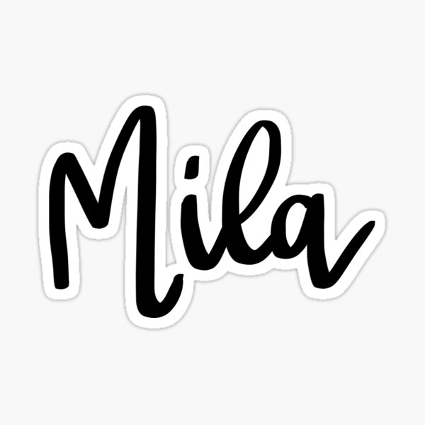  Mila Name Funny Fake Definition Design Meme Mila Funny Fake  Definition Women, Girl, Baby Name Throw Pillow, 16x16, Multicolor : Home &  Kitchen