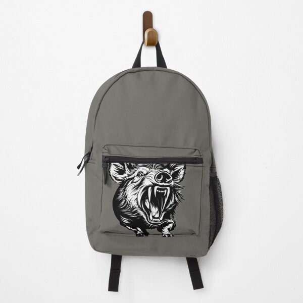 Item preview, Angry wild boar, black and white designed and sold by Jelena Slijepcevic.