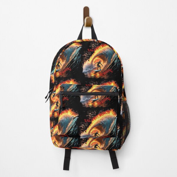 Item preview, Galactic Surfer: The Fiery Crests of Saturn Beach designed and sold by leyfinder.