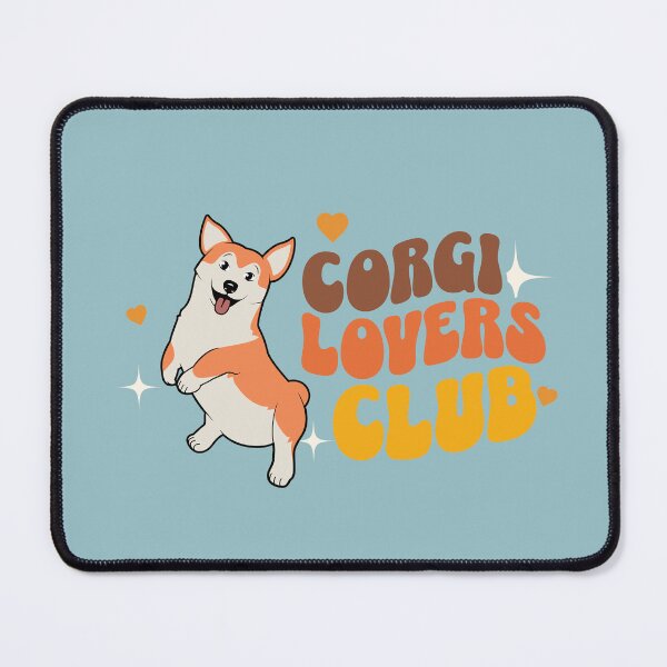 Item preview, Corgi Lovers Club Retro Style Aesthetic designed and sold by PG Illustration.