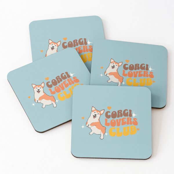 Item preview, Corgi Lovers Club Retro Style Aesthetic designed and sold by PG Illustration.