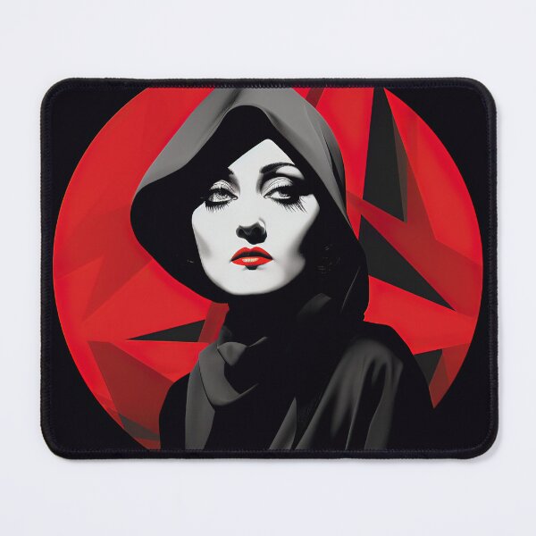 Item preview, Gloria Swanson | Red minimalism designed and sold by ComicsFactory.