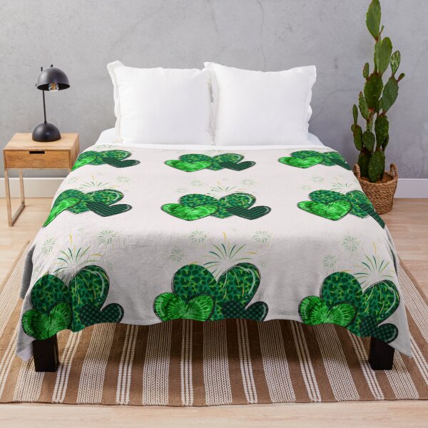 Item preview, Three green hearts with different patterns. Enjoy St. Patrick's Day! designed and sold by UnCoverDesign.