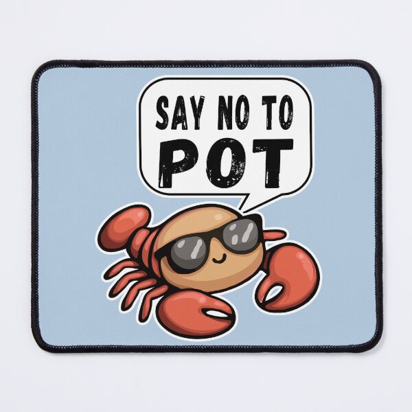 Item preview, say no to pot designed and sold by samah82.