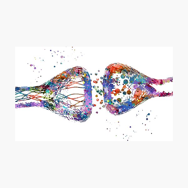 Item preview, Neuron Synapse Neurotransmitters  designed and sold by EvasDreams.