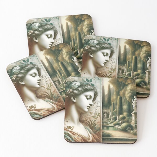 Item preview, Female form inspired by Renaissance art, emphasizing the natural beauty and grace designed and sold by AndreaMart.
