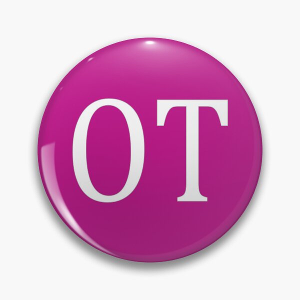 Artikelvorschau, OT-Initialen-Monogramm-elegante weiße Buchstaben entworfen und verkauft von Jeallan Designs.