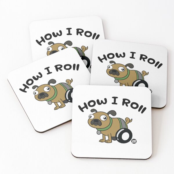 Item preview, HOW I ROLL DOG WHEELS designed and sold by TODD GOLDMAN.