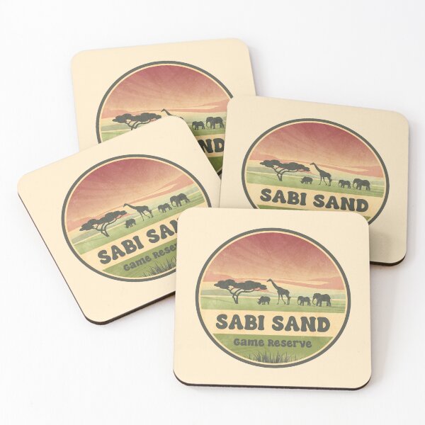 Item preview, Sabi Sand Game Reserve Vintage Safari Graphic designed and sold by CynthiaGraphics.
