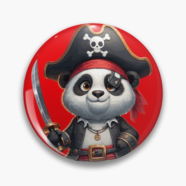 Item preview, Adventurer Pirate Panda designed and sold by TaruHonu.