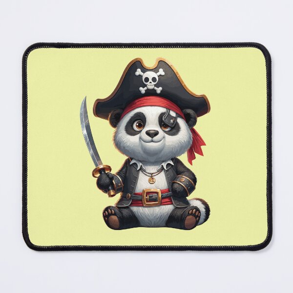 Item preview, Adventurer Pirate Panda designed and sold by TaruHonu.
